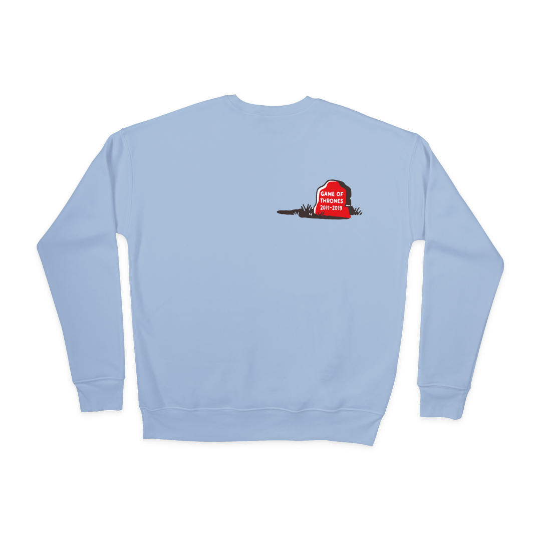 "Game of Thrones" Embroidered Crewneck - TV Graveyard Club