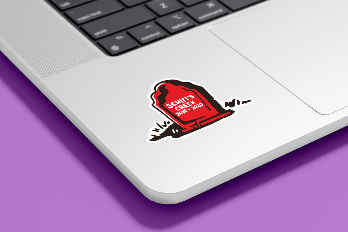 Schitt's Creek - TV Graveyard Club Sticker