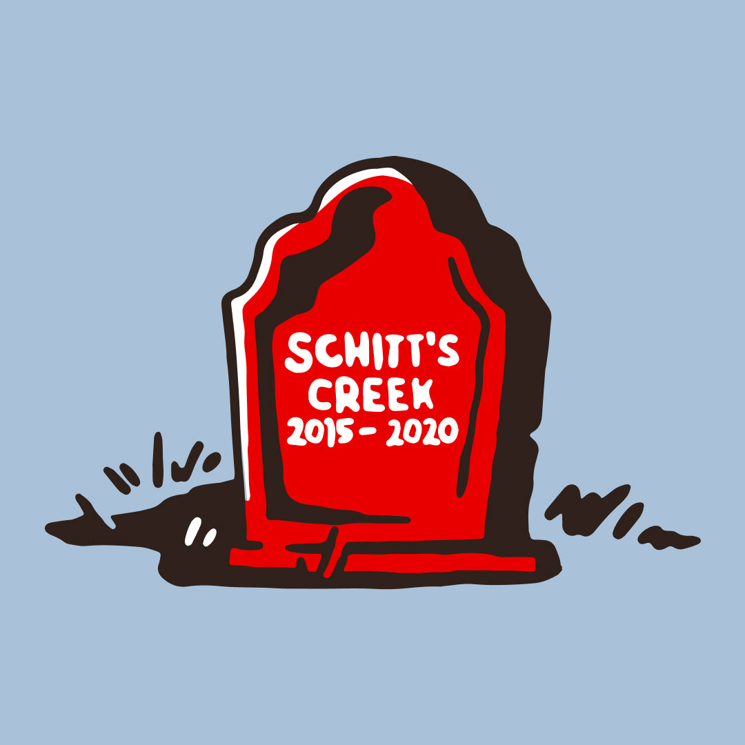 "Schitt's Creek" Embroidered Crewneck - TV Graveyard Club