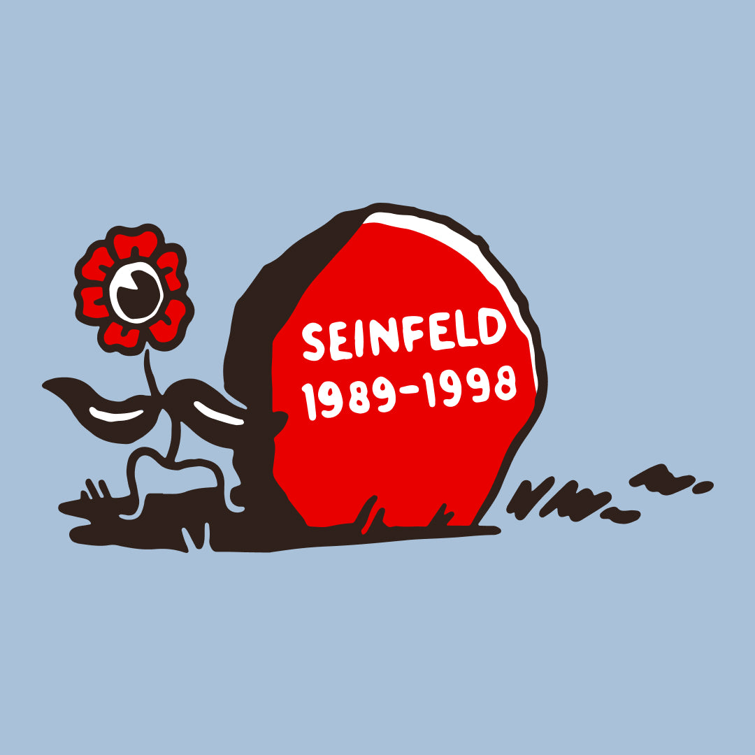 "Seinfeld" Embroidered Crewneck - TV Graveyard Club