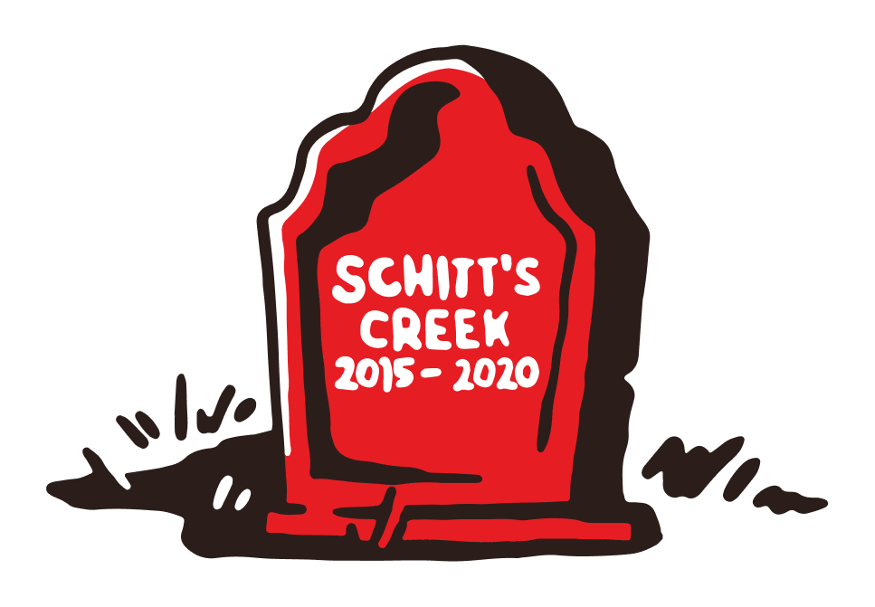 Schitt's Creek - TV Graveyard Club Sticker