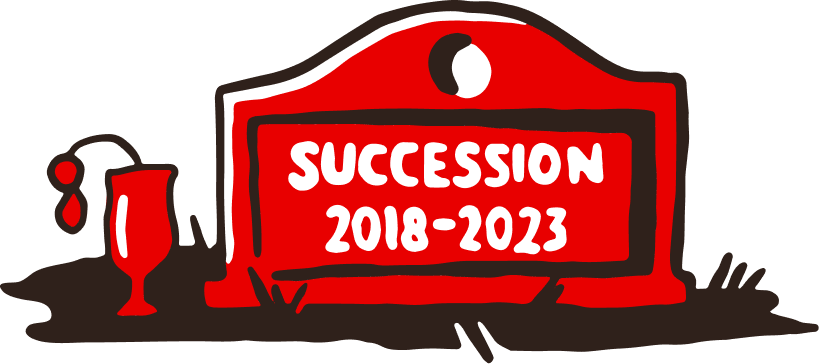 Succession - TV Graveyard Club Sticker