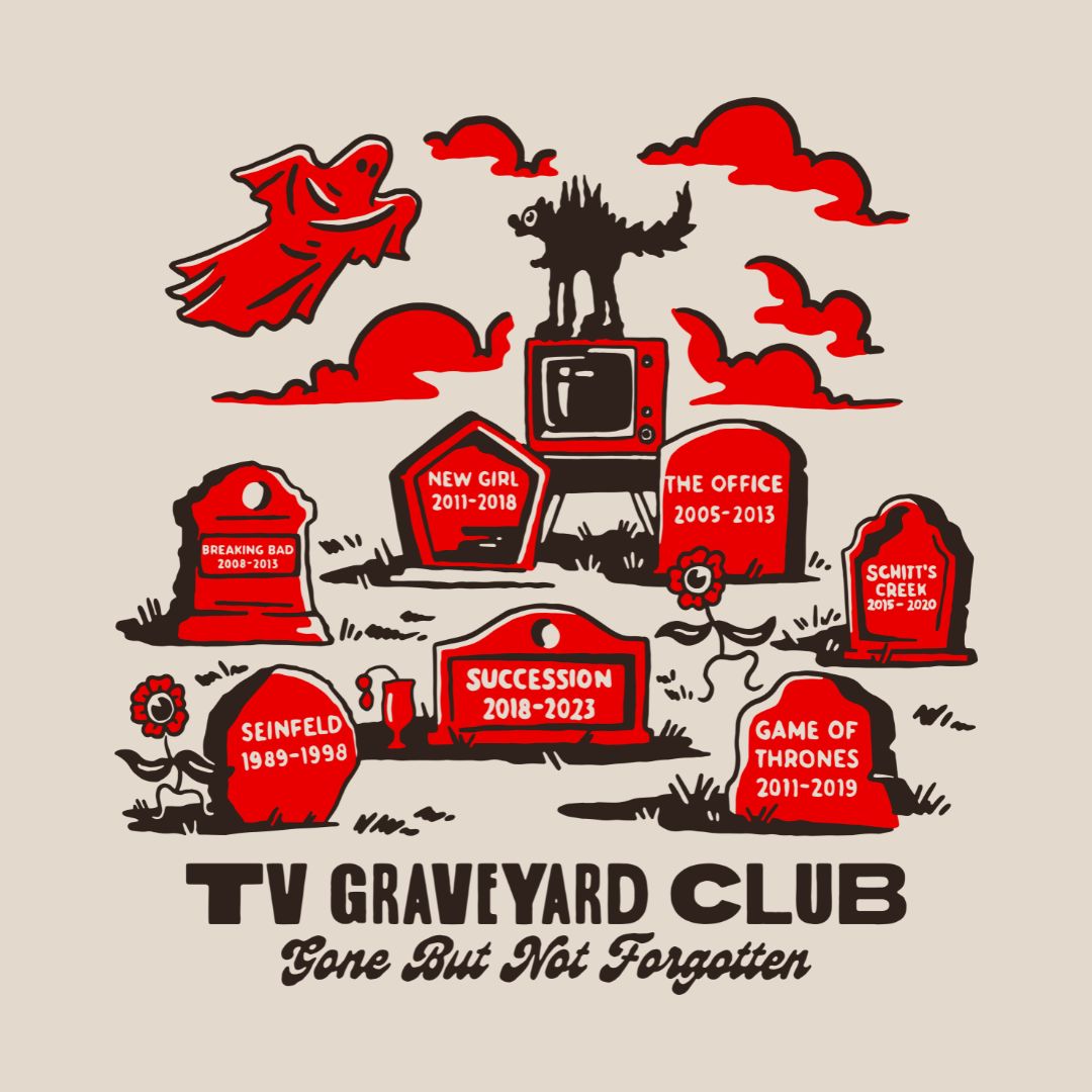 TV Graveyard Club Tee