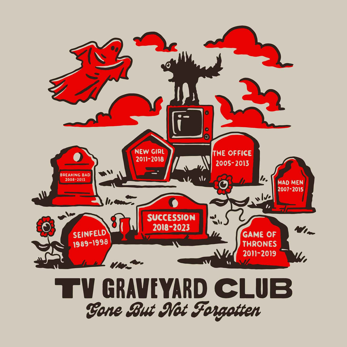 TV Graveyard Club Crewneck